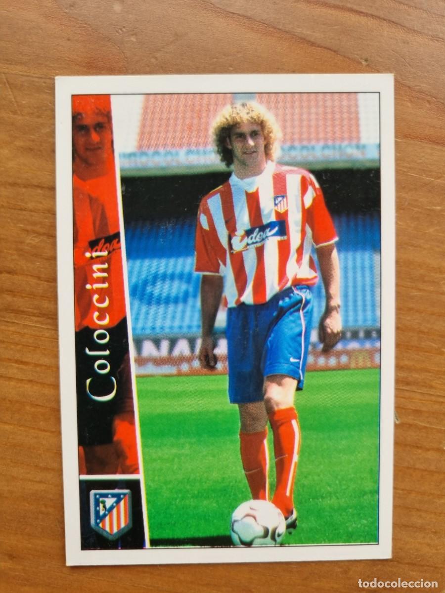 Cromos de f&uacute;tbol: 473 COLOCCINI (Atl&eacute;tico de Madrid). Las Fichas de la Liga 2002 2003 02 03 (Mundicromo)