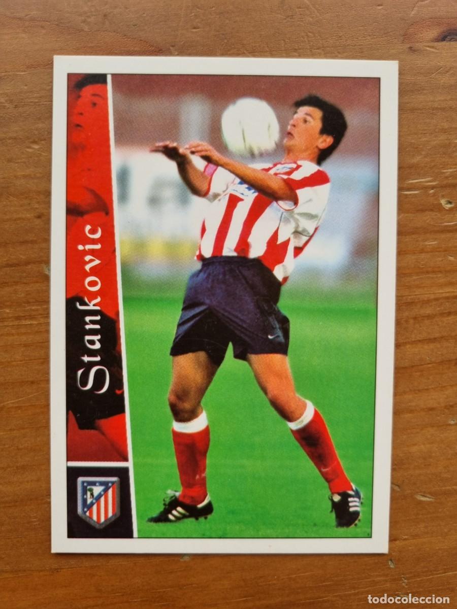 Cromos de f&uacute;tbol: 474 STANKOVIC (Atl&eacute;tico de Madrid). Las Fichas de la Liga 2002 2003 02 03 (Mundicromo)