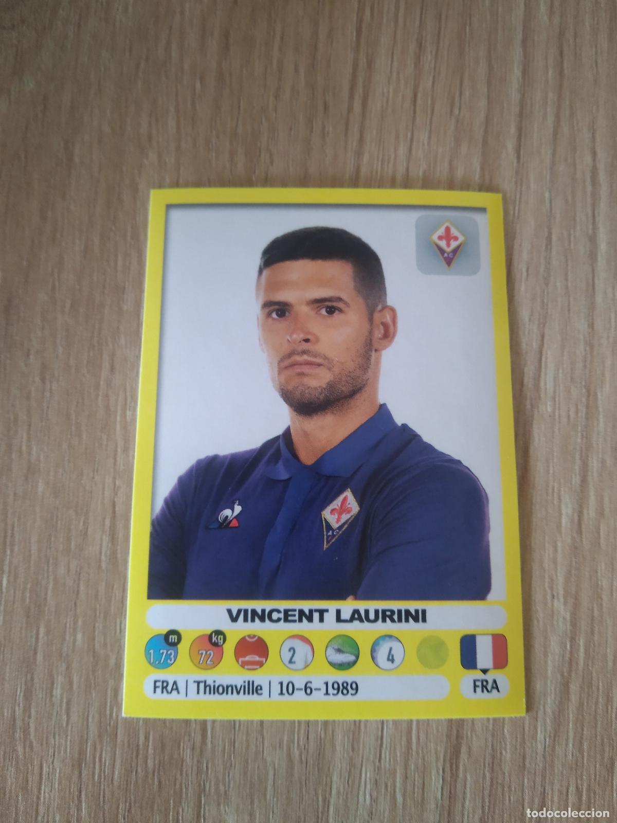 Cromos de f&uacute;tbol: 152 VINCENT LAURINI FIORENTINA CROMO FUTBOL PANINI LIGA ITALIA 18-19 CALCIATORI 2018-2019