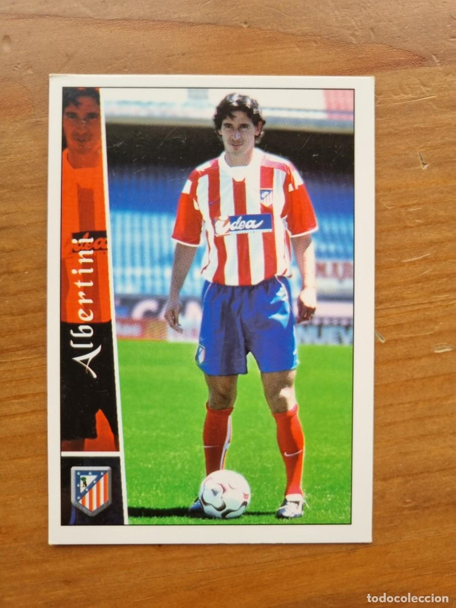 Cromos de f&uacute;tbol: 476 ALBERTINI (Atl&eacute;tico de Madrid). Las Fichas de la Liga 2002 2003 02 03 (Mundicromo)