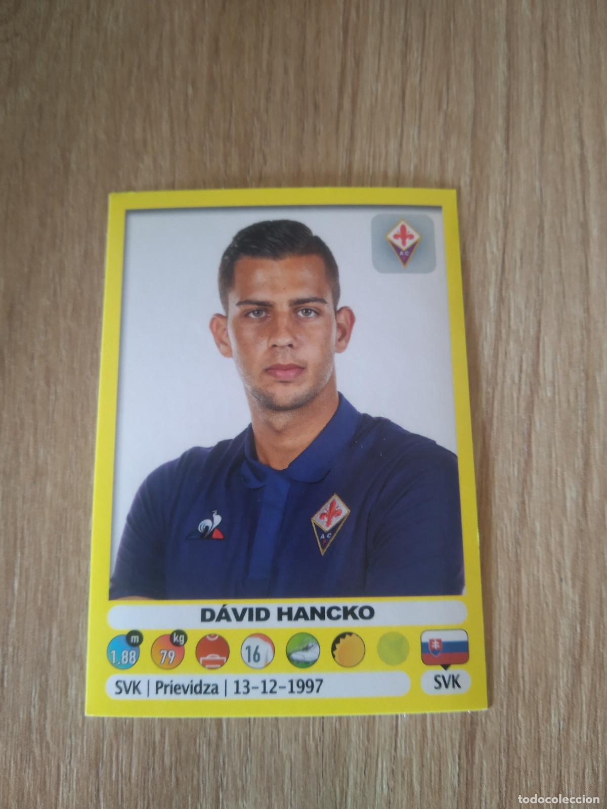 Cromos de f&uacute;tbol: 155 DAVID HANCKO FIORENTINA CROMO FUTBOL PANINI LIGA ITALIA 18-19 CALCIATORI 2018-2019