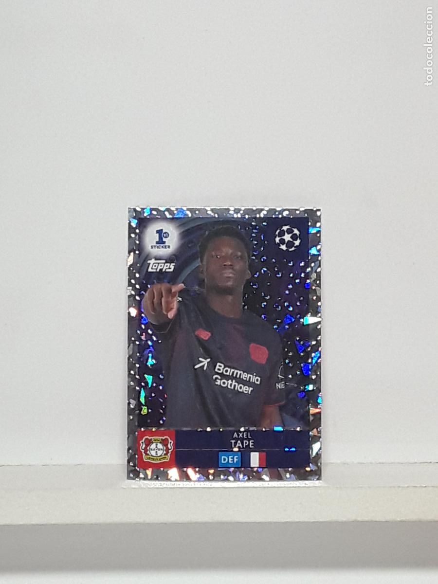 Cromos de f&uacute;tbol: CHAMPIONS STICKER 2025 2026 25 26 ALBUM TOPPS LEAGUE N 293 BAYER LEVERKUSEN ROOKIE AXEL TAPE