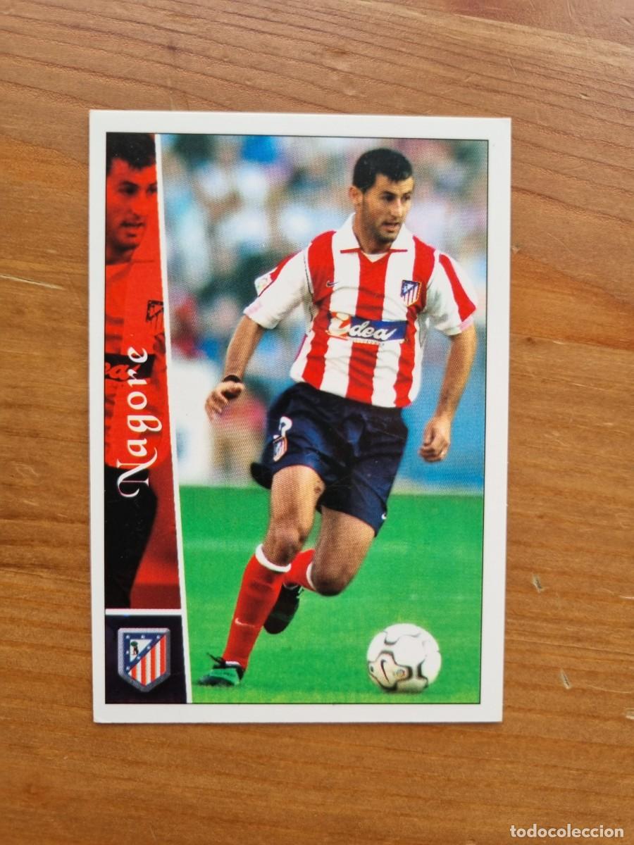 Cromos de f&uacute;tbol: 478 NAGORE (Atl&eacute;tico de Madrid). Las Fichas de la Liga 2002 2003 02 03 (Mundicromo)