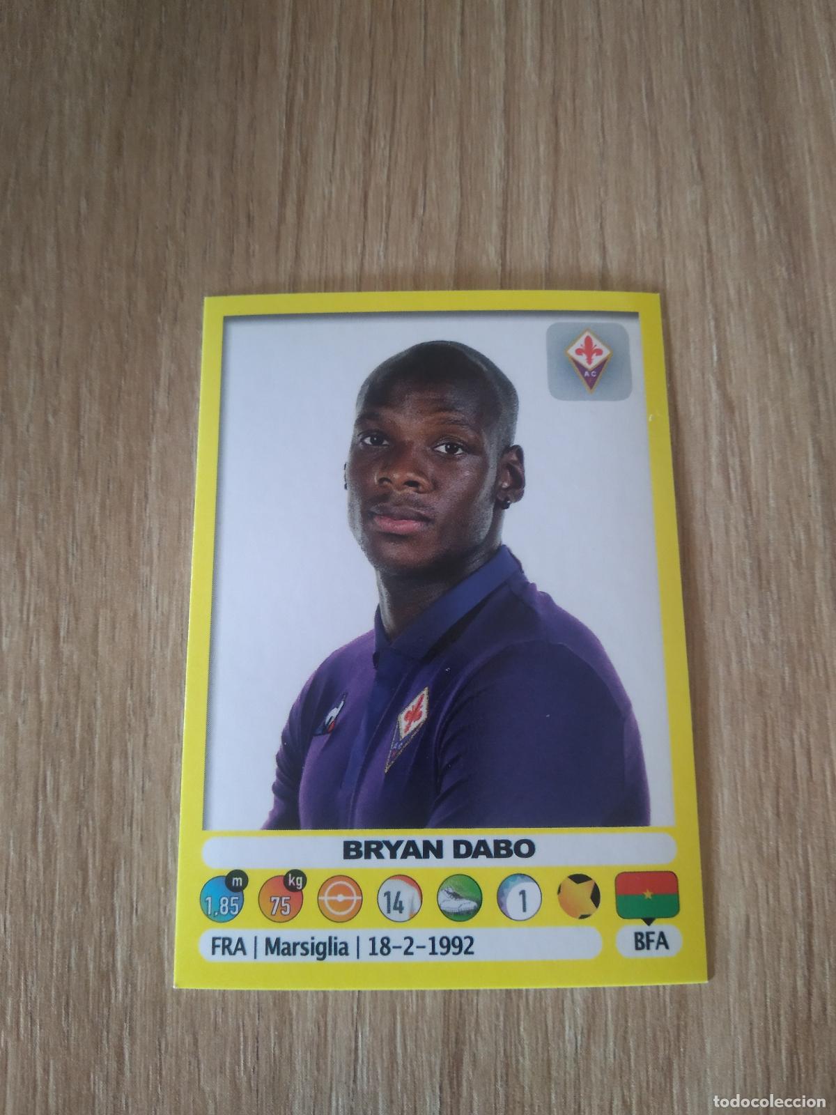 Cromos de f&uacute;tbol: 157 BRYAN DABO FIORENTINA CROMO FUTBOL PANINI LIGA ITALIA 18-19 CALCIATORI 2018-2019