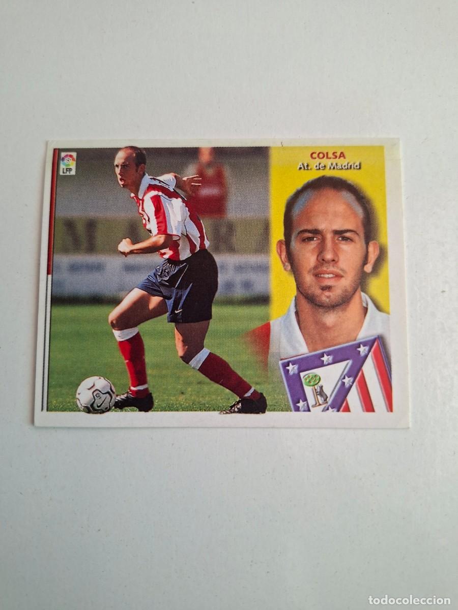 Fu&szlig;ball-Sticker: ESTE - LIGA 02/03 - 2002 2003 - ATLETICO DE MADRID - COLSA (BAJA) - VENTANILLA SUPERIOR