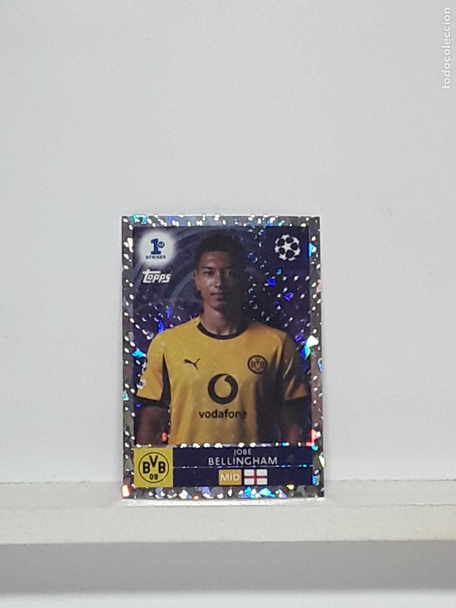 Fu&szlig;ball-Sticker: CHAMPIONS STICKER 2025 2026 25 26 ALBUM TOPPS LEAGUE N 295 BORUSSIA DORTMUND ROOKIE JOBE BELLINGHAM