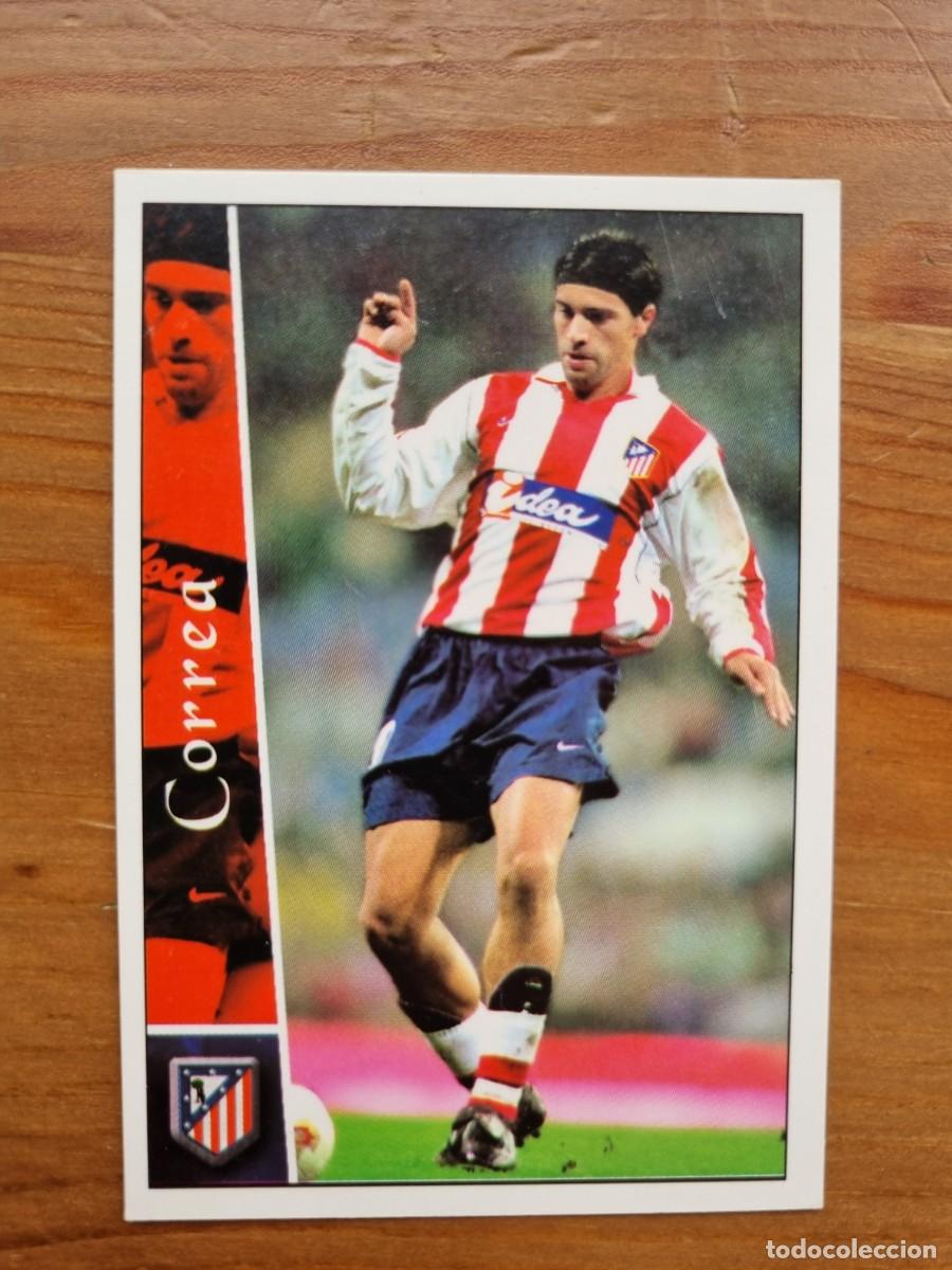 Fu&szlig;ball-Sticker: 483 CORREA (Atl&eacute;tico de Madrid). Las Fichas de la Liga 2002 2003 02 03 (Mundicromo)