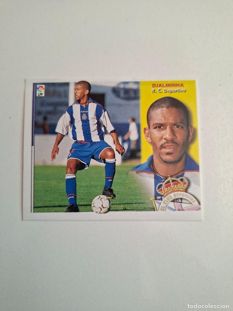 Fu&szlig;ball-Sticker: ESTE - LIGA 02/03 - 2002 2003 - R.C. DEPORTIVO - DJALMINHA (BAJA) - VENTANILLA SUPERIOR