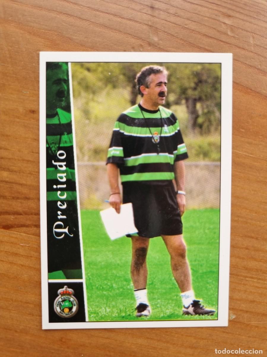 Fu&szlig;ball-Sticker: 489 PRECIADO (Racing de Santander). Las Fichas de la Liga 2002 2003 02 03 (Mundicromo)