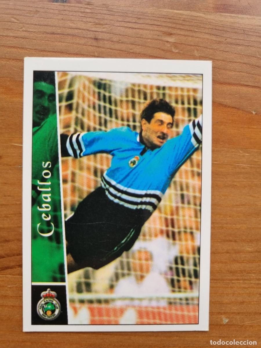 Fu&szlig;ball-Sticker: 490 CEBALLOS (Racing de Santander). Las Fichas de la Liga 2002 2003 02 03 (Mundicromo)