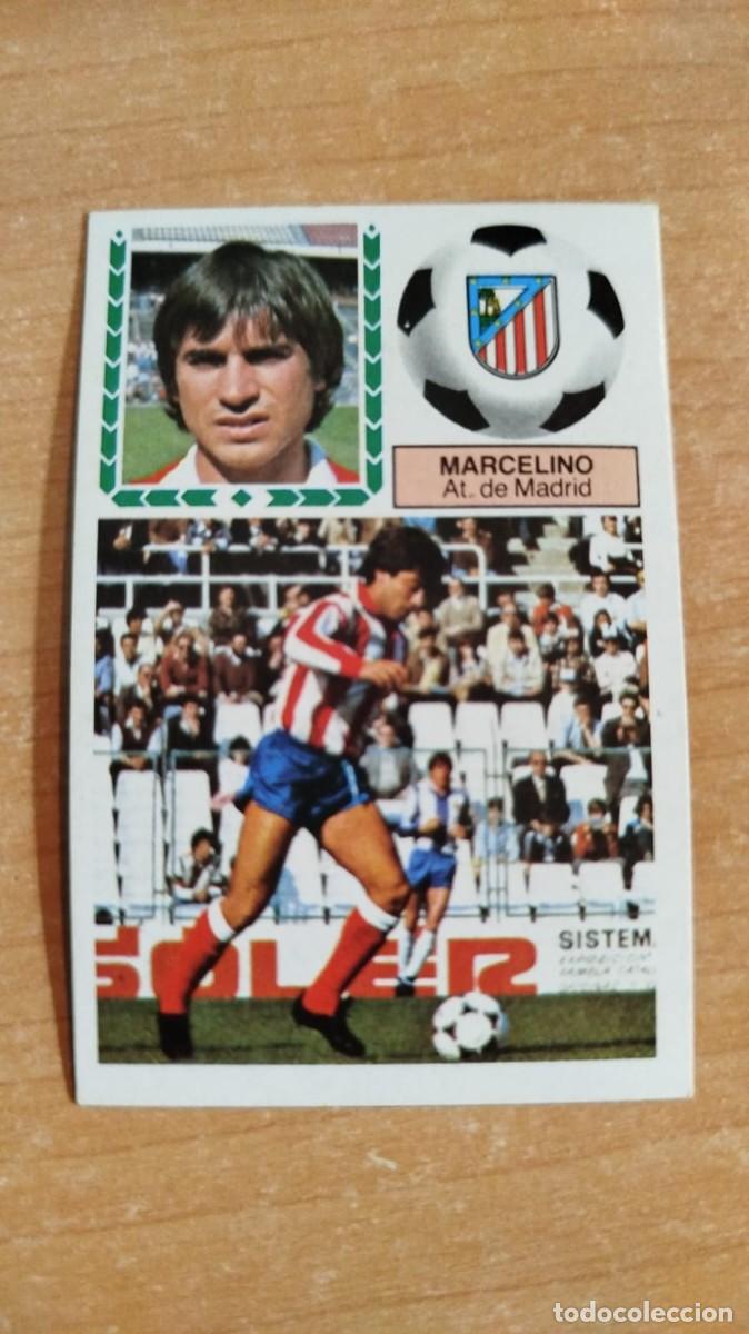 Fu&szlig;ball-Sticker: LIGA ESPA&Ntilde;OLA 83/84 - AT. DE MADRID - MARCELINO