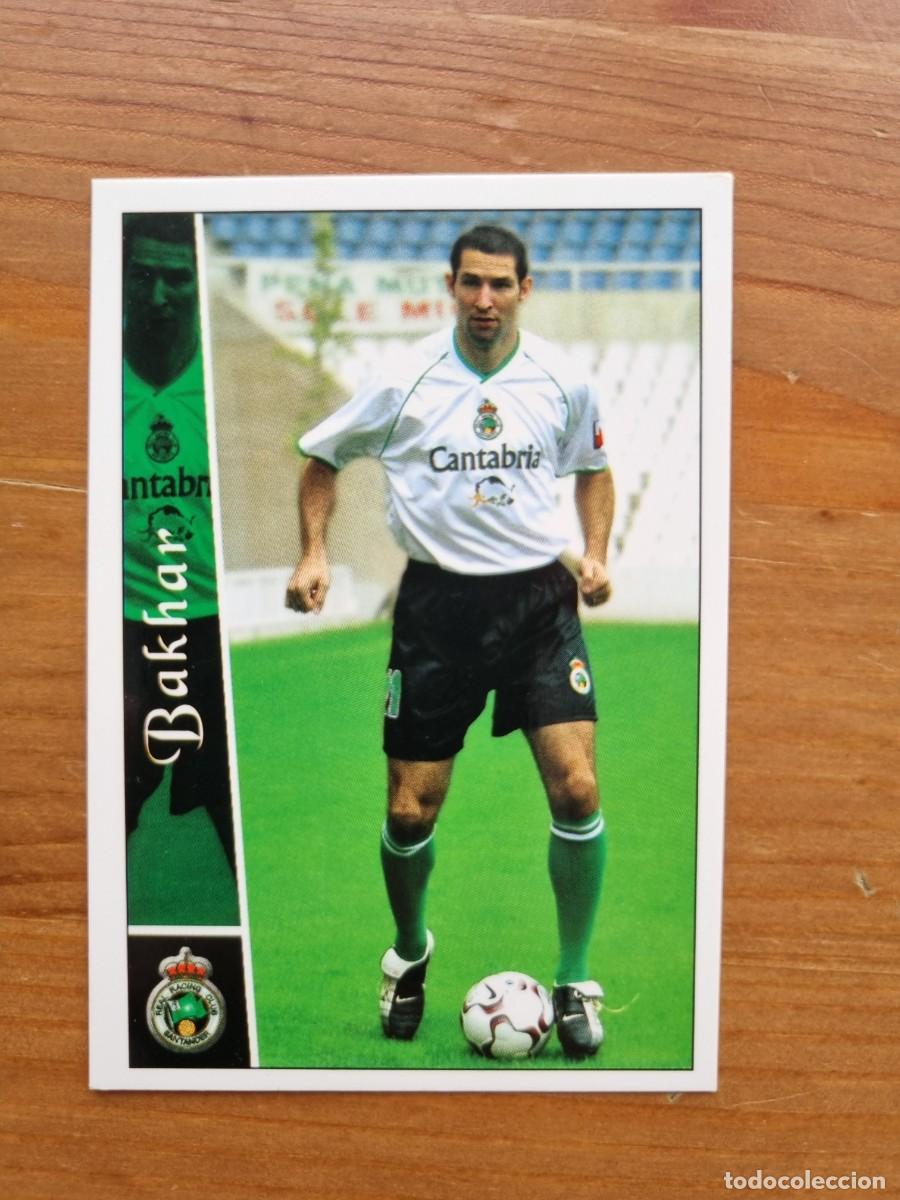 Fu&szlig;ball-Sticker: 492 BAKHAR (Racing de Santander). Las Fichas de la Liga 2002 2003 02 03 (Mundicromo)
