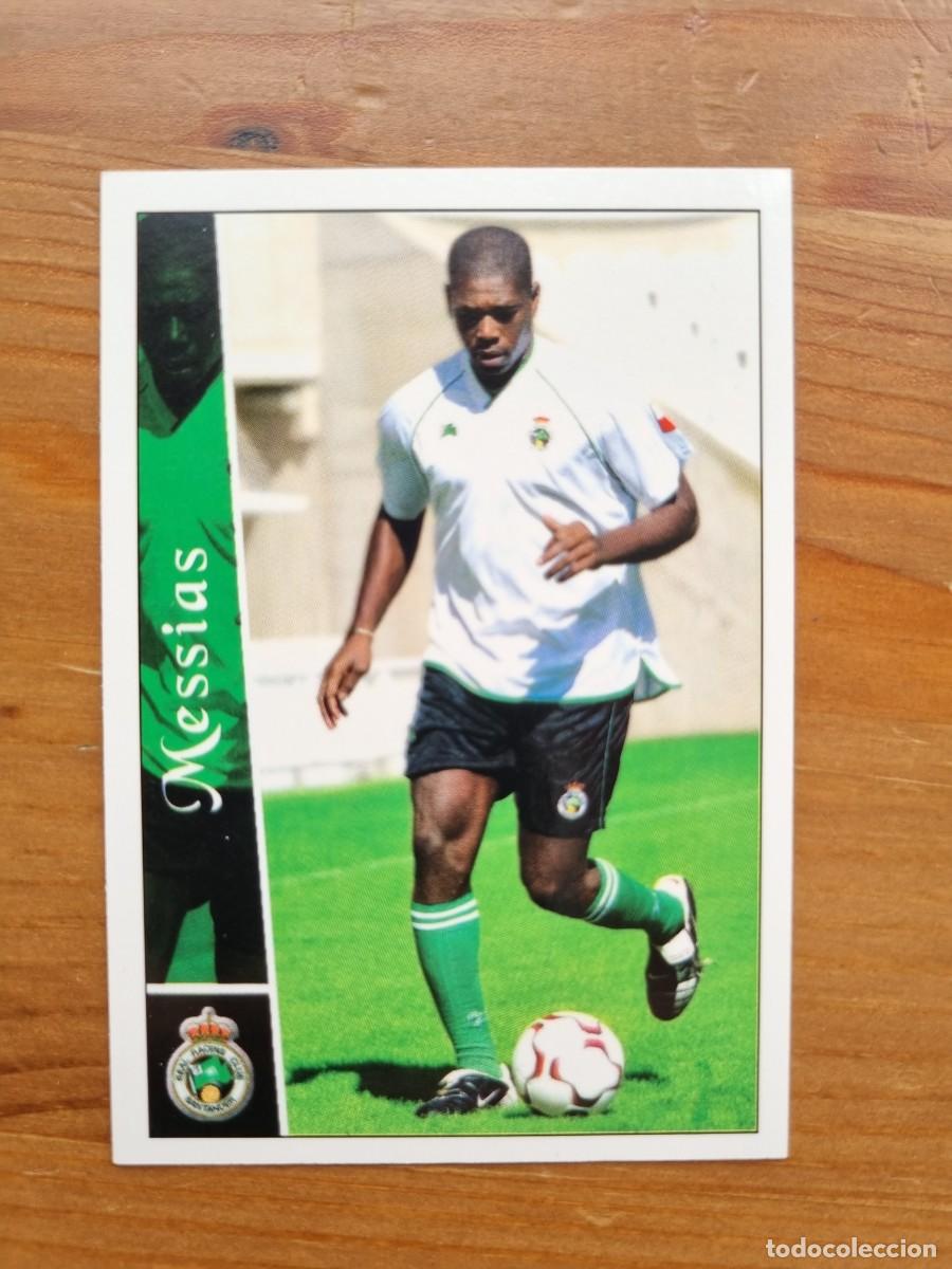 Fu&szlig;ball-Sticker: 493 MESSIAS (Racing de Santander). Las Fichas de la Liga 2002 2003 02 03 (Mundicromo)