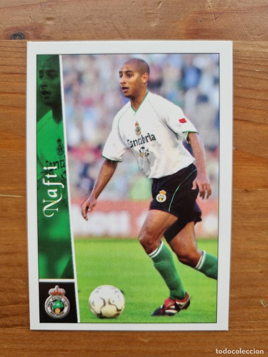 Fu&szlig;ball-Sticker: 494 NAFTI (Racing de Santander). Las Fichas de la Liga 2002 2003 02 03 (Mundicromo)