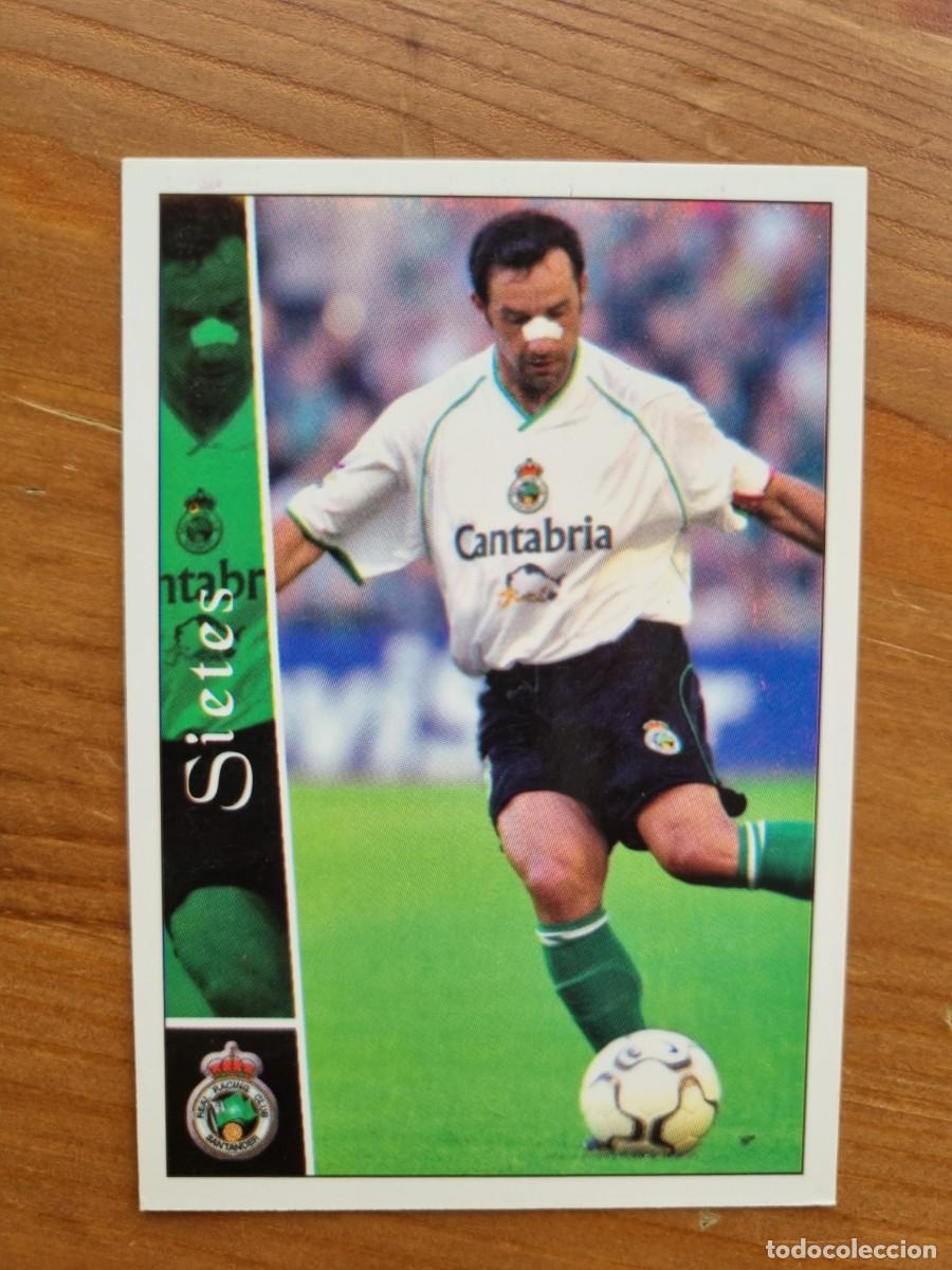 Fu&szlig;ball-Sticker: 496 SIETES (Racing de Santander). Las Fichas de la Liga 2002 2003 02 03 (Mundicromo)