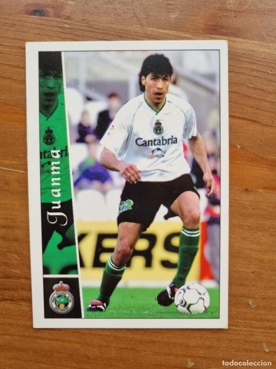 Fu&szlig;ball-Sticker: 497 JUANMA (Racing de Santander). Las Fichas de la Liga 2002 2003 02 03 (Mundicromo)