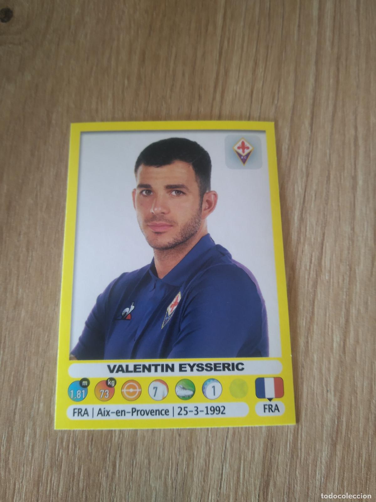Cromos de f&uacute;tbol: 162 VALENTIN EYSSERIC FIORENTINA CROMO FUTBOL PANINI LIGA ITALIA 18-19 CALCIATORI 2018-2019