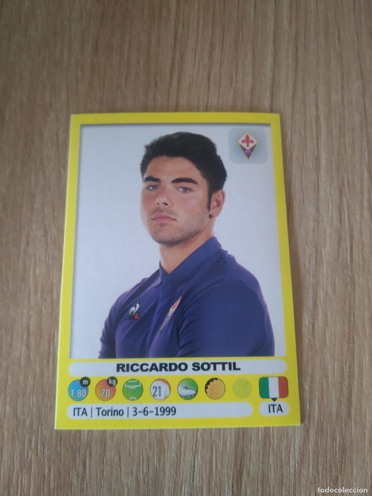 Cromos de f&uacute;tbol: 163 RICCARDO SOTTIL FIORENTINA CROMO FUTBOL PANINI LIGA ITALIA 18-19 CALCIATORI 2018-2019
