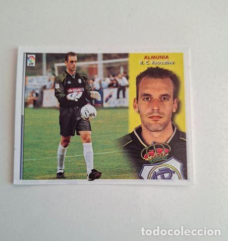 Cromos de f&uacute;tbol: ESTE - LIGA 02/03 - 2002 2003 - R.C. RECREATIVO - ALMUNIA - DESPEGADO