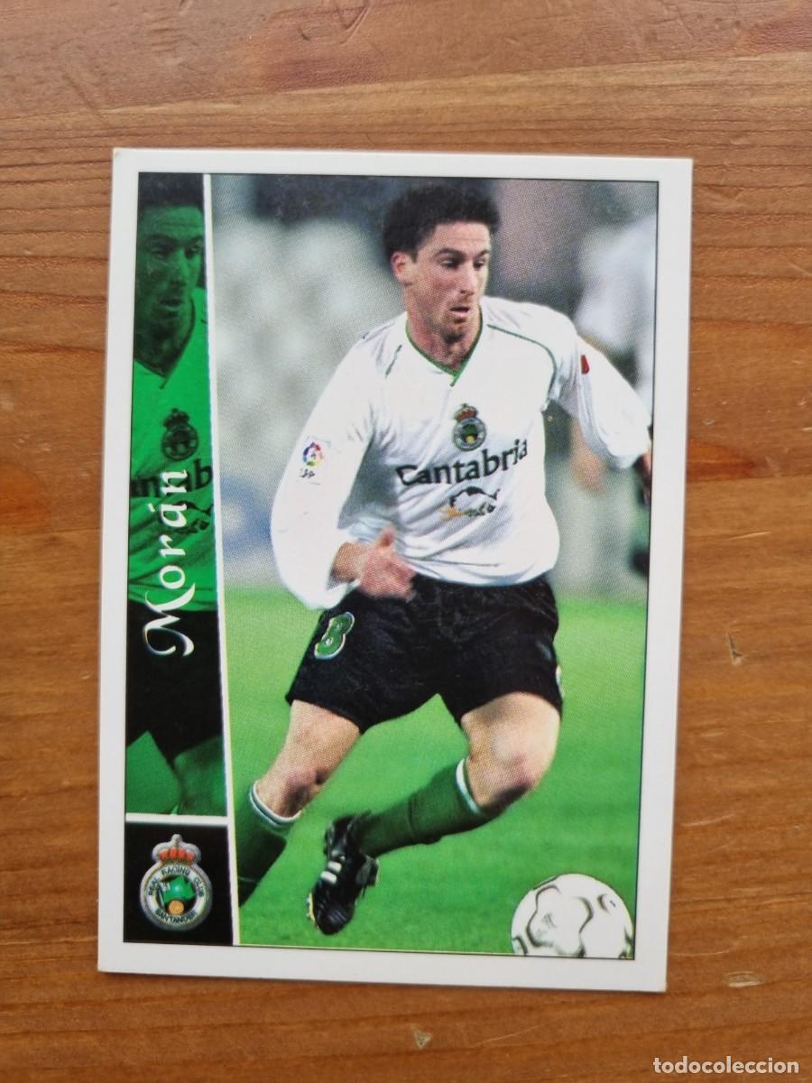Cromos de f&uacute;tbol: 503 MORAN (Racing de Santander). Las Fichas de la Liga 2002 2003 02 03 (Mundicromo)