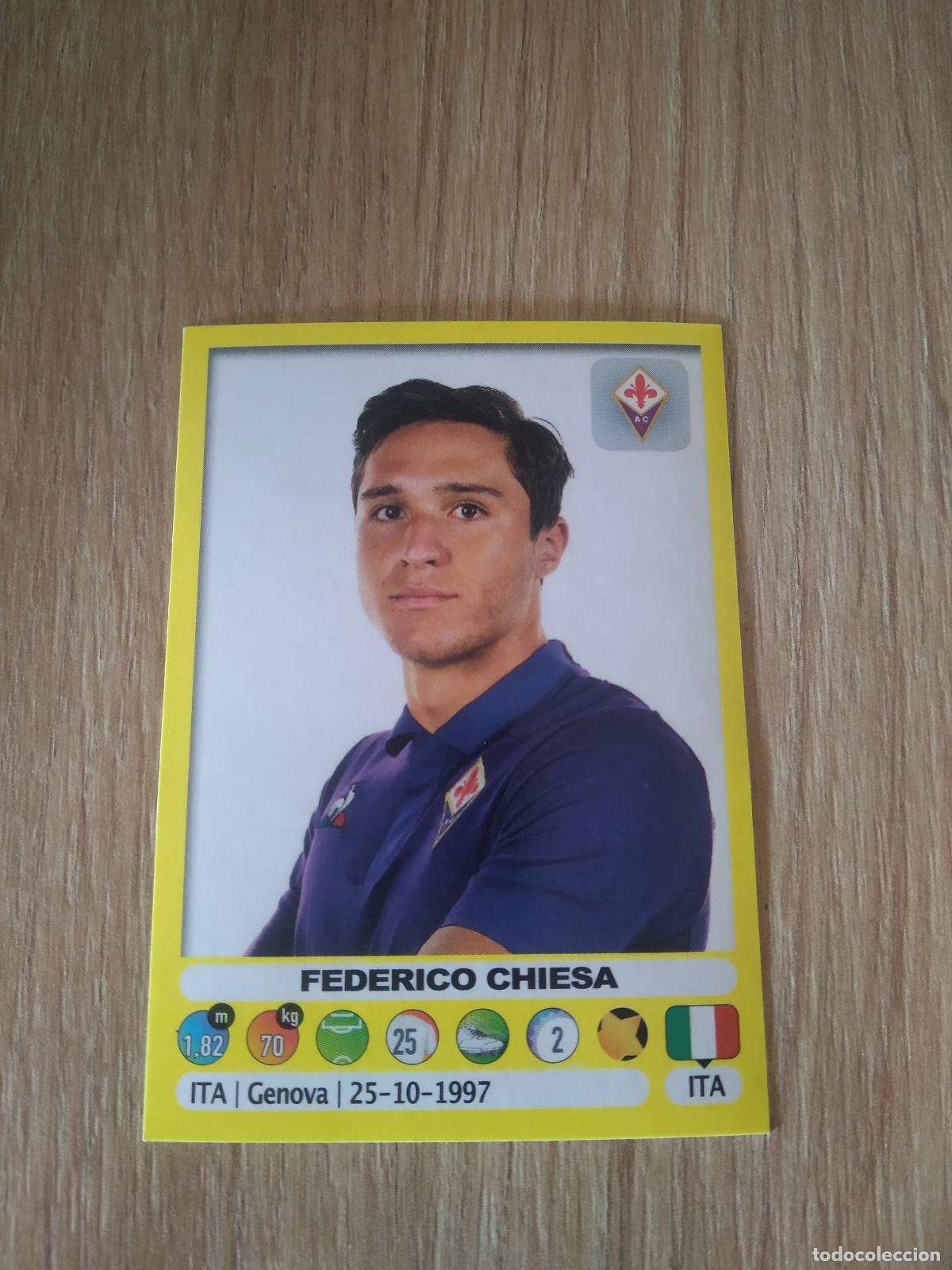 Cromos de f&uacute;tbol: 166 FEDERICO CHIESA FIORENTINA CROMO FUTBOL PANINI LIGA ITALIA 18-19 CALCIATORI 2018-2019