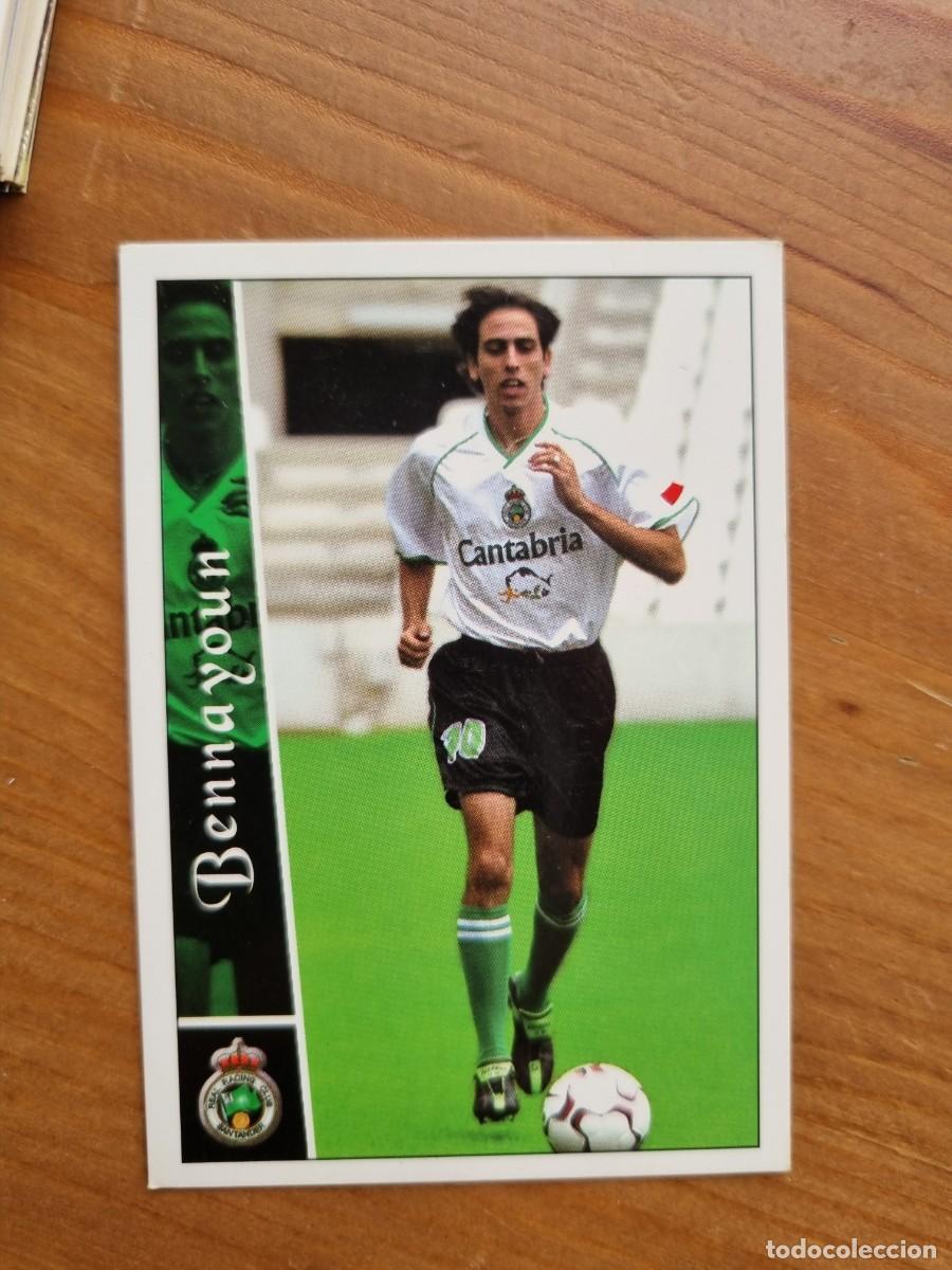 Cromos de f&uacute;tbol: 505 BENNAYOUN (Racing de Santander). Las Fichas de la Liga 2002 2003 02 03 (Mundicromo)