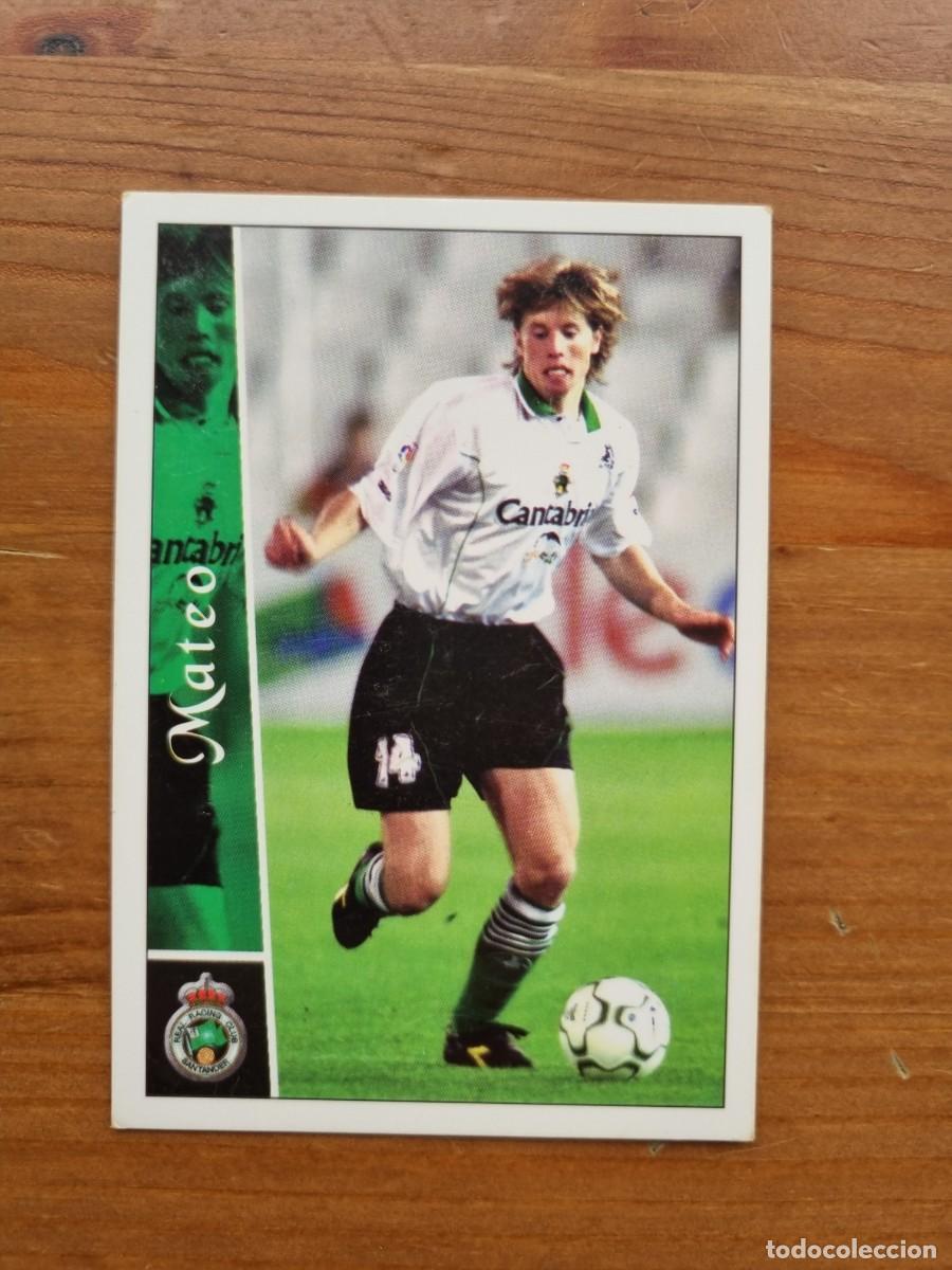 Cromos de f&uacute;tbol: 506 MATEO (Racing de Santander). Las Fichas de la Liga 2002 2003 02 03 (Mundicromo)