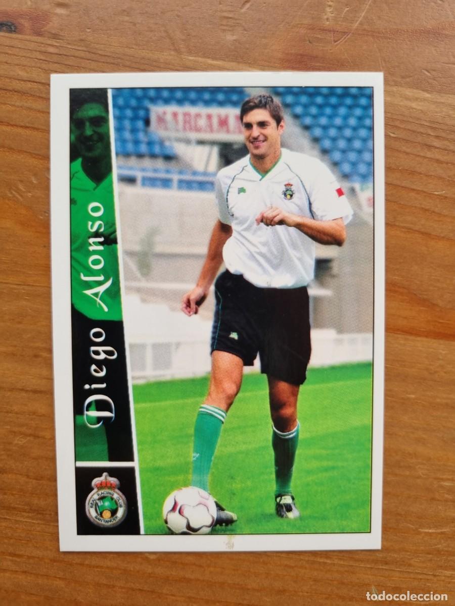 Cromos de f&uacute;tbol: 508 DIEGO ALONSO (Racing de Santander). Las Fichas de la Liga 2002 2003 02 03 (Mundicromo)