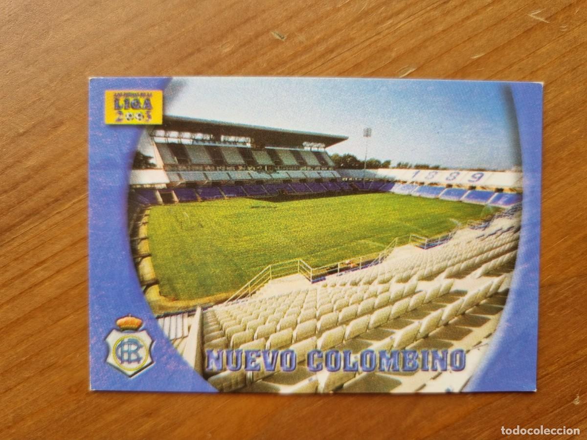 Cromos de f&uacute;tbol: 515 NUEVO COLOMBINO (Recreativo de Huelva). Las Fichas de la Liga 2002 2003 02 03 (Mundicromo)