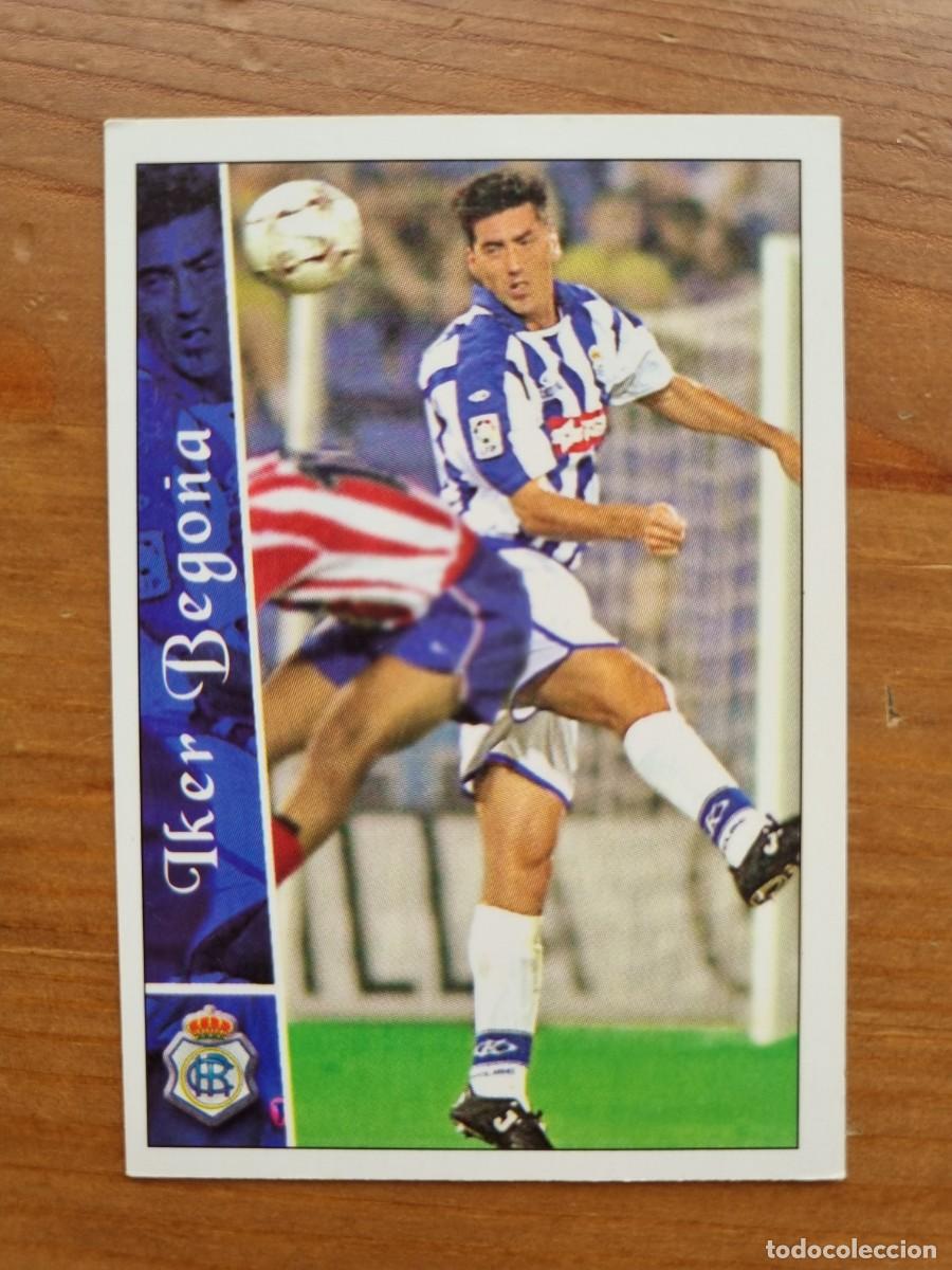 Cromos de f&uacute;tbol: 520 IKER BEGO&Ntilde;A (Recreativo de Huelva). Las Fichas de la Liga 2002 2003 02 03 (Mundicromo)
