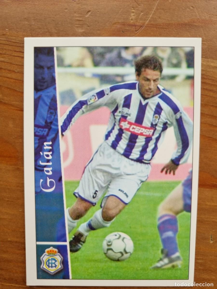 Cromos de f&uacute;tbol: 523 GAL&Aacute;N (Recreativo de Huelva). Las Fichas de la Liga 2002 2003 02 03 (Mundicromo)