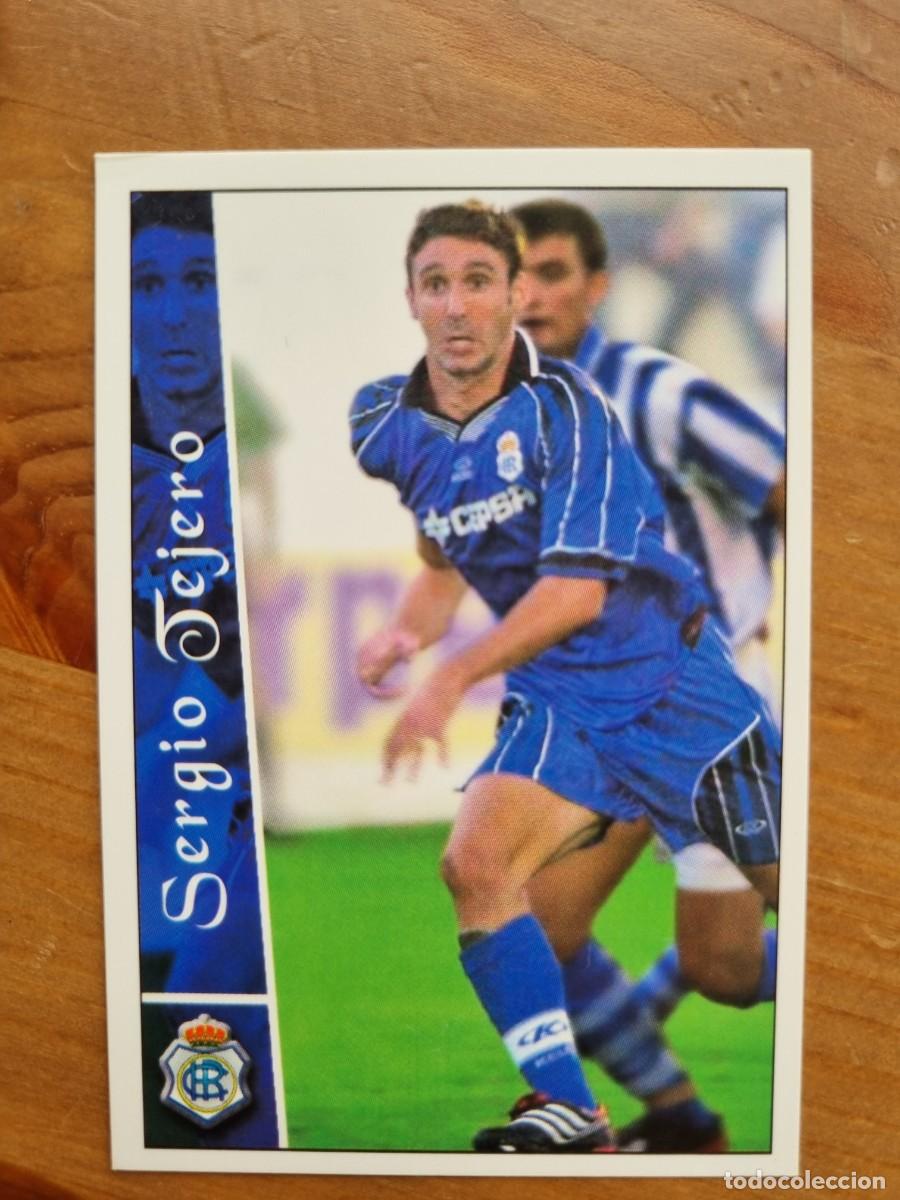 Cromos de f&uacute;tbol: 527 SERGIO TEJERO (Recreativo de Huelva). Las Fichas de la Liga 2002 2003 02 03 (Mundicromo)