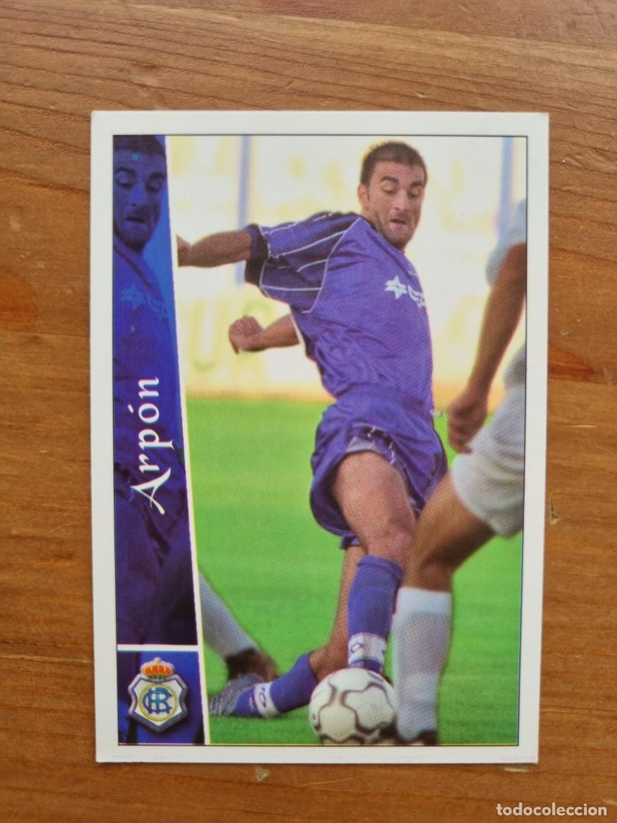 Cromos de f&uacute;tbol: 528 ARP&Oacute;N (Recreativo de Huelva). Las Fichas de la Liga 2002 2003 02 03 (Mundicromo)