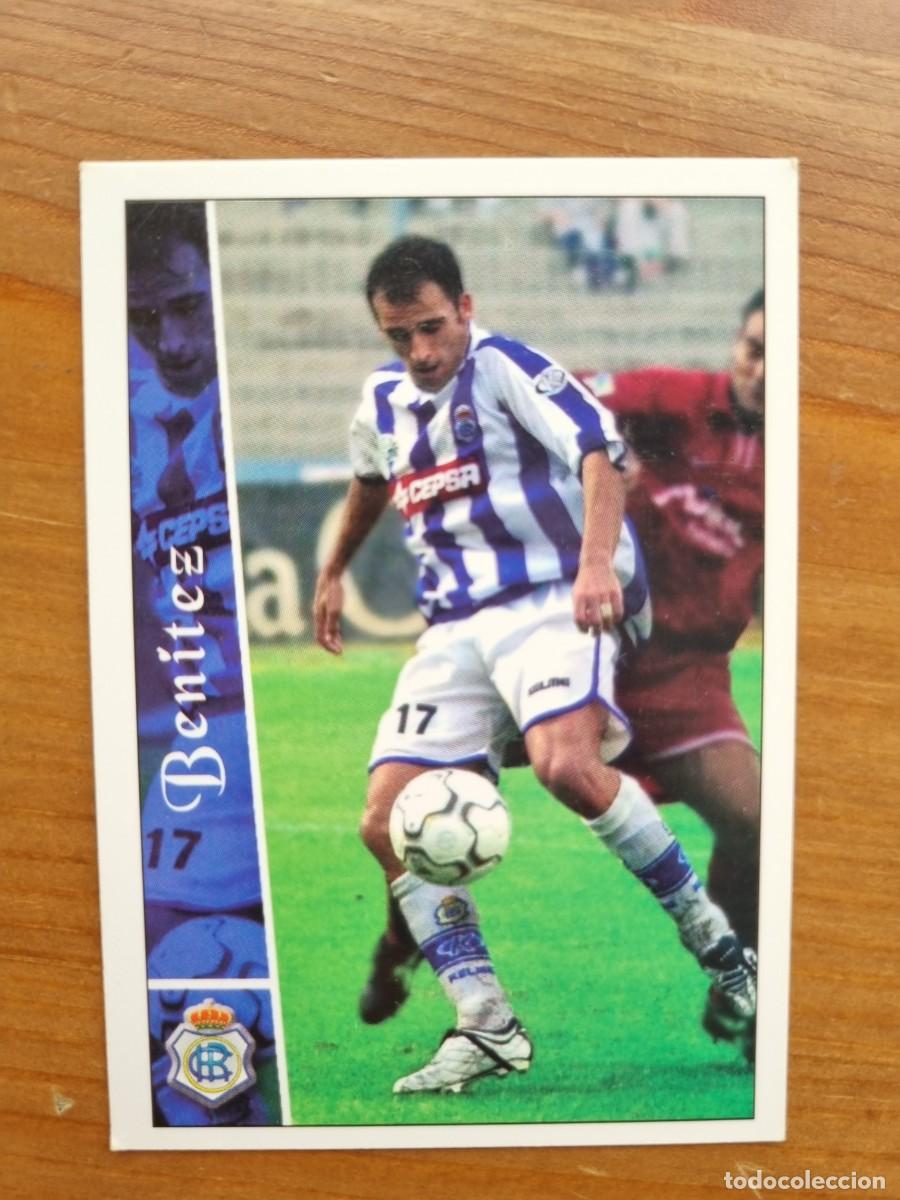 Figurine di Calcio: 533 BEN&Iacute;TEZ (Recreativo de Huelva). Las Fichas de la Liga 2002 2003 02 03 (Mundicromo)