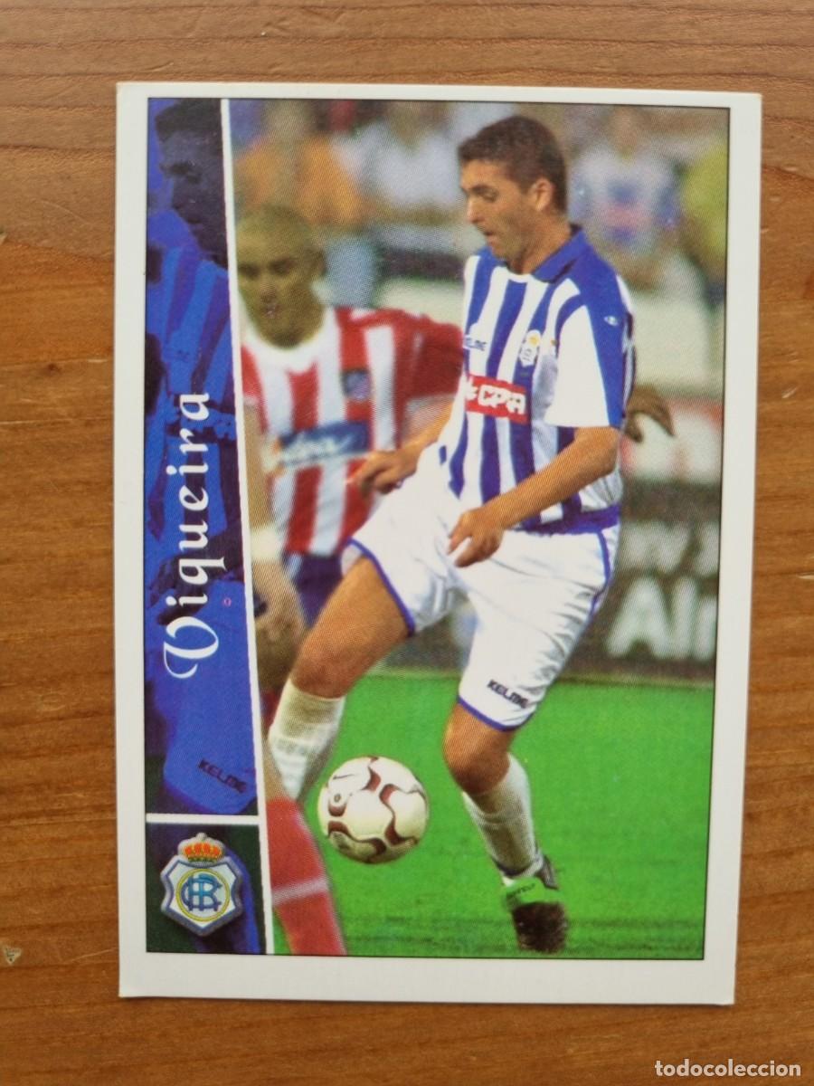 Figurine di Calcio: 534 VIQUEIRA (Recreativo de Huelva). Las Fichas de la Liga 2002 2003 02 03 (Mundicromo)
