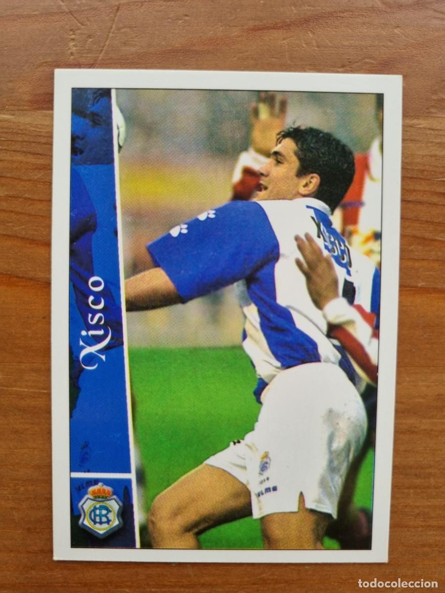 Figurine di Calcio: 537 XISCO (Recreativo de Huelva). Las Fichas de la Liga 2002 2003 02 03 (Mundicromo)
