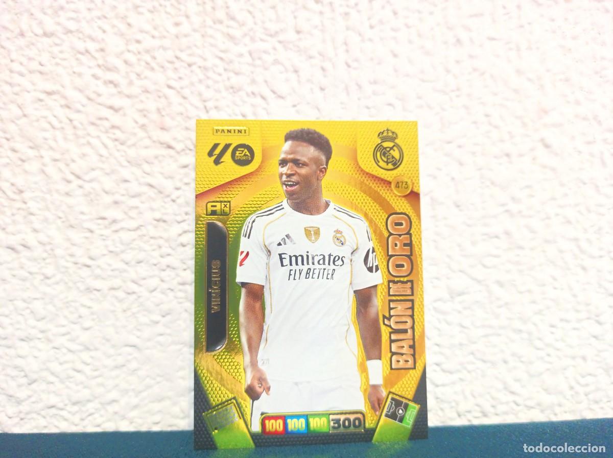 Football Stickers: 473 VINICIUS BALON DE ORO REAL MADRID ADRENALYN XL 25 26 2025 2026