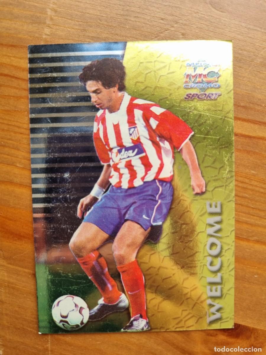 Cromos de f&uacute;tbol: 547 ALBERTINI (Atl&eacute;tico de Madrid) WELCOME. Las Fichas de la Liga 2002 2003 02 03 (Mundicromo)
