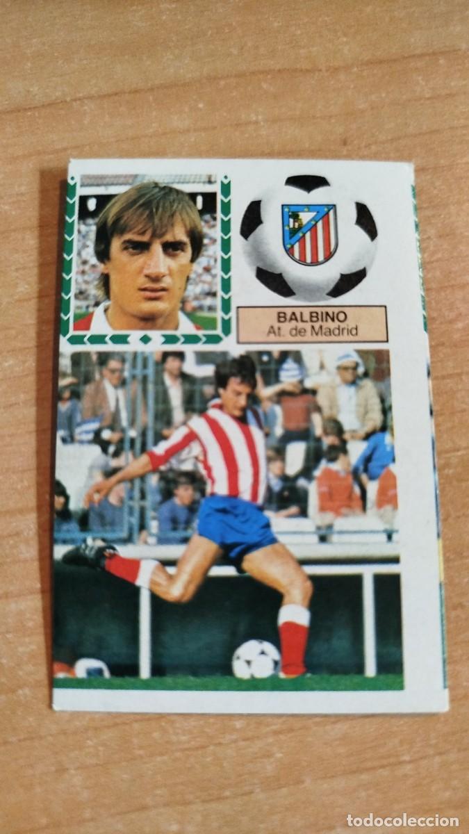 Cromos de f&uacute;tbol: LIGA ESPA&Ntilde;OLA 83/84 - AT. DE MADRID - BALBINO