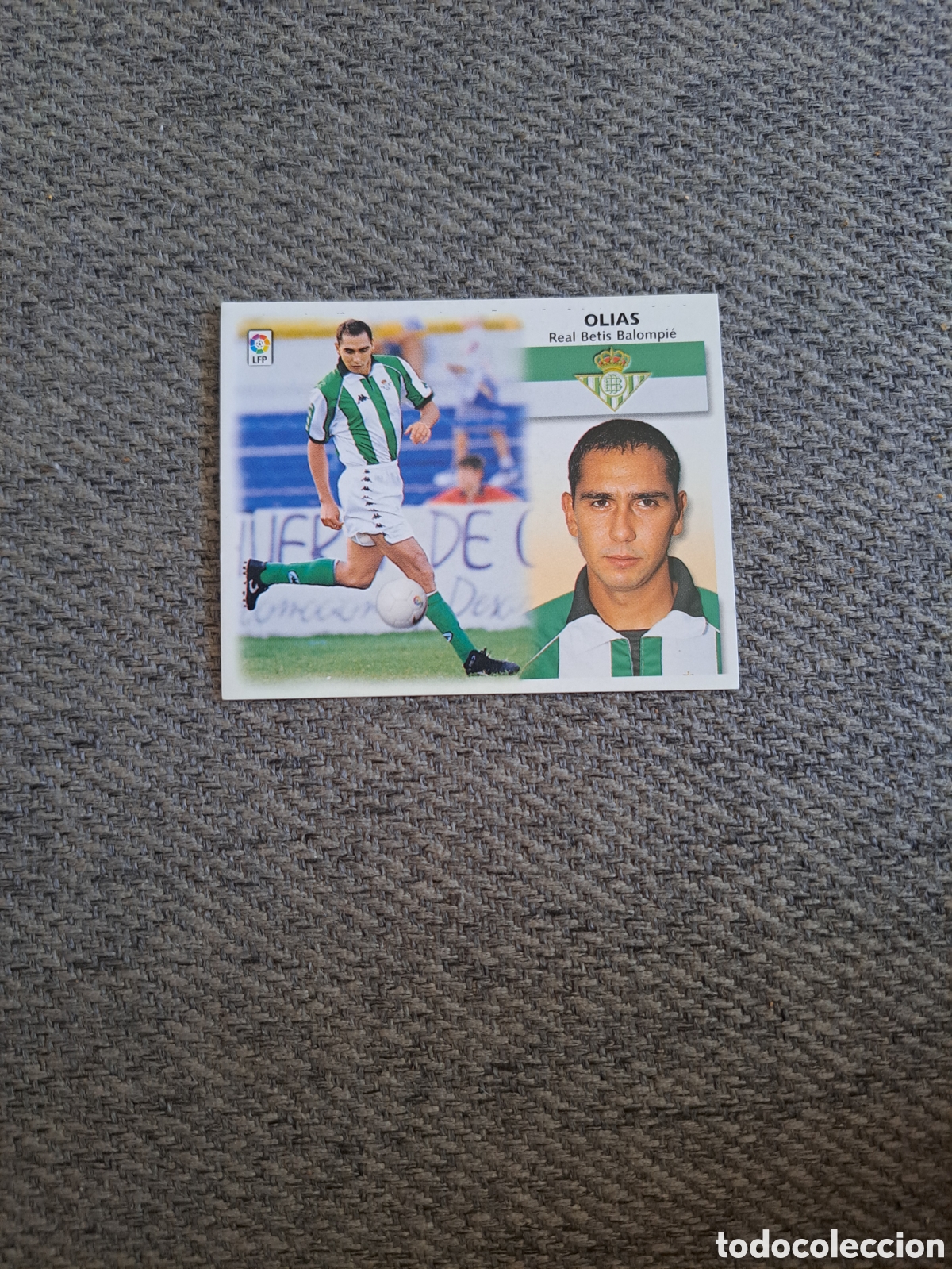 Cromos de f&uacute;tbol: Olias. (Baja) Betis. Liga Este 99-00