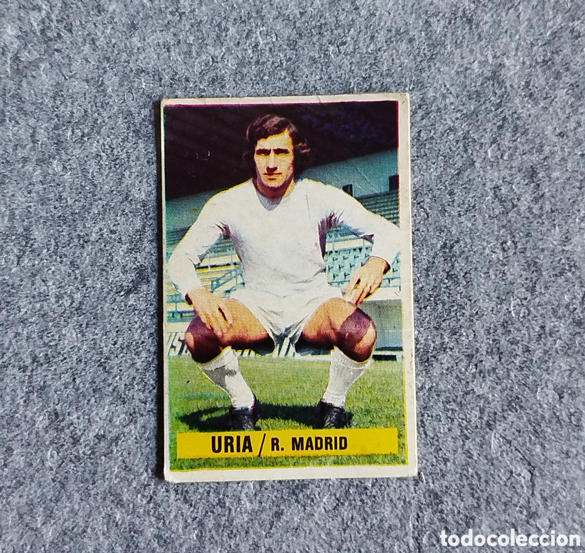 Cromos de Futebol: LEV&Iacute;SIMO DESPEGADO URIA FICHAJE 2 REAL MADRID 75 76 1975 1976 EDICIONES ESTE CROMO FICHAJES