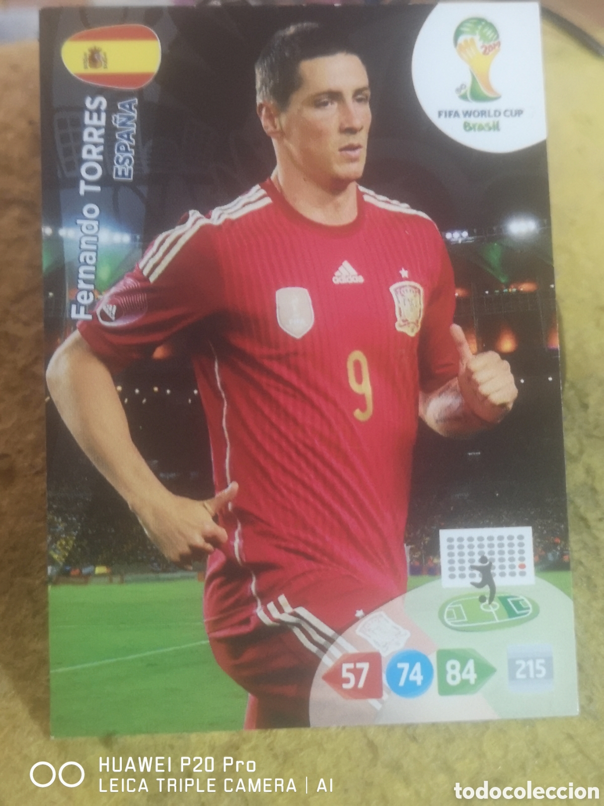 Cromos de f&uacute;tbol: ADRENALYN MUNDIAL BRASIL 2014 FERNANDO TORRES