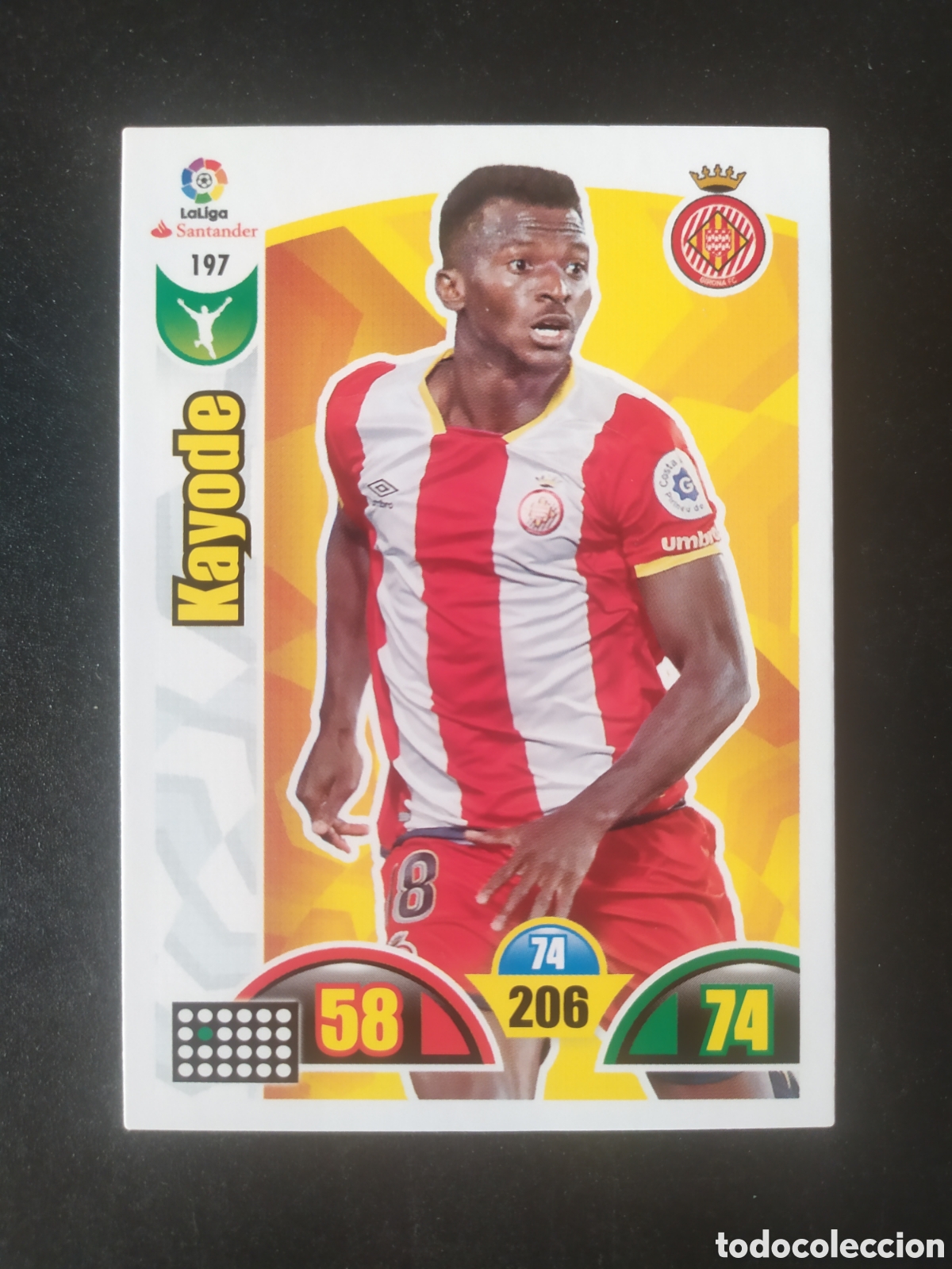 Cromos de f&uacute;tbol: Adrenalyn 2017 2018 17 18 panini Kayode n&deg; 197 Girona