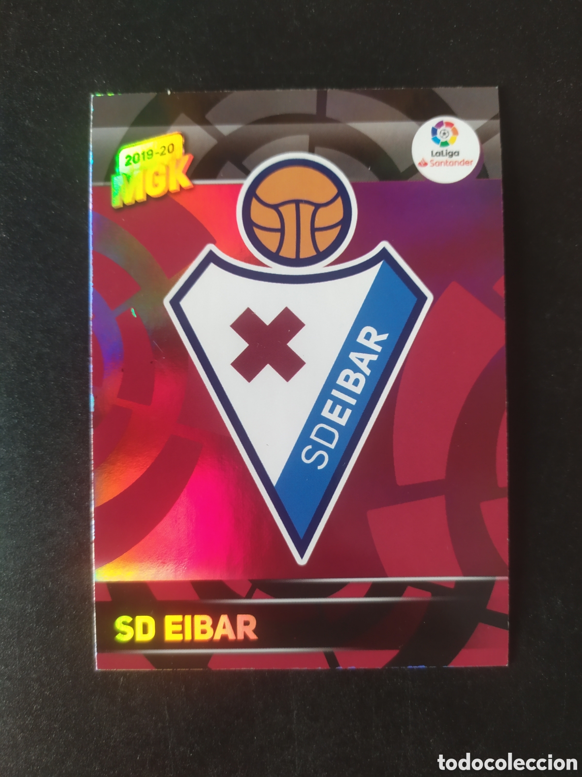 Cromos de f&uacute;tbol: Megacracks 2019 2020 19 20 panini escudo n&deg; 109 Eibar