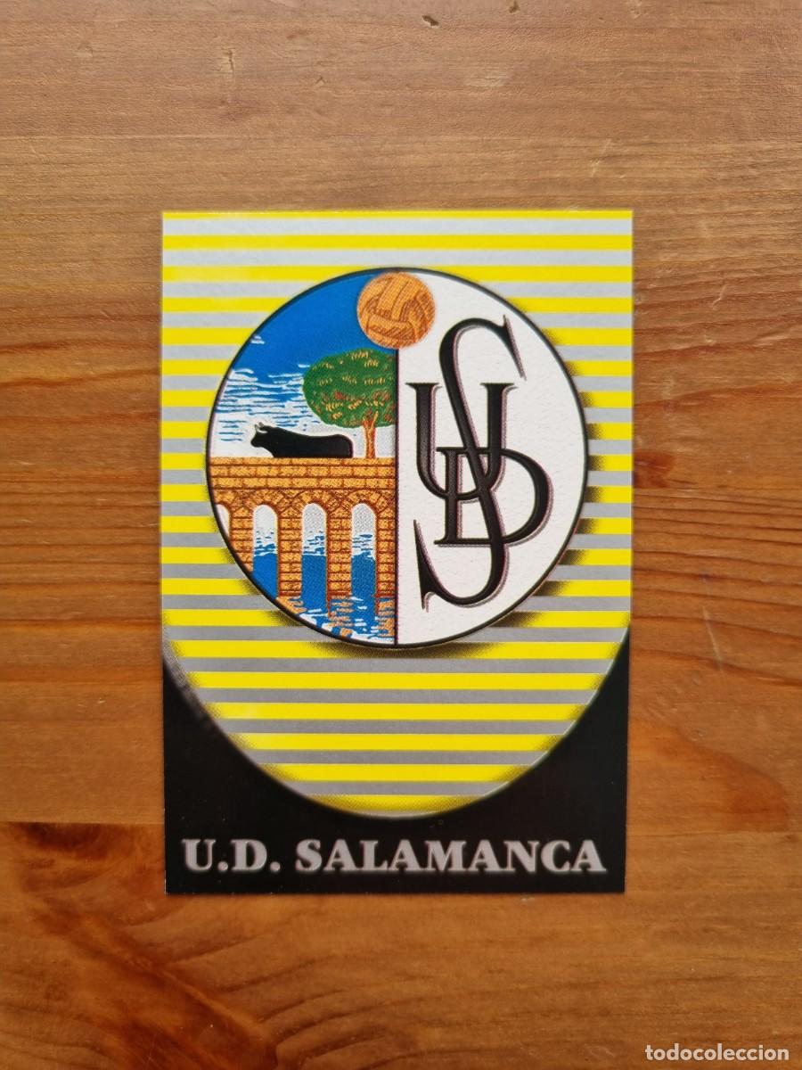 Cromos de f&uacute;tbol: 563 ESCUDO / ESTADIO (UD Salamanca). Las Fichas de la Liga 2002 2003 02 03 (Mundicromo)