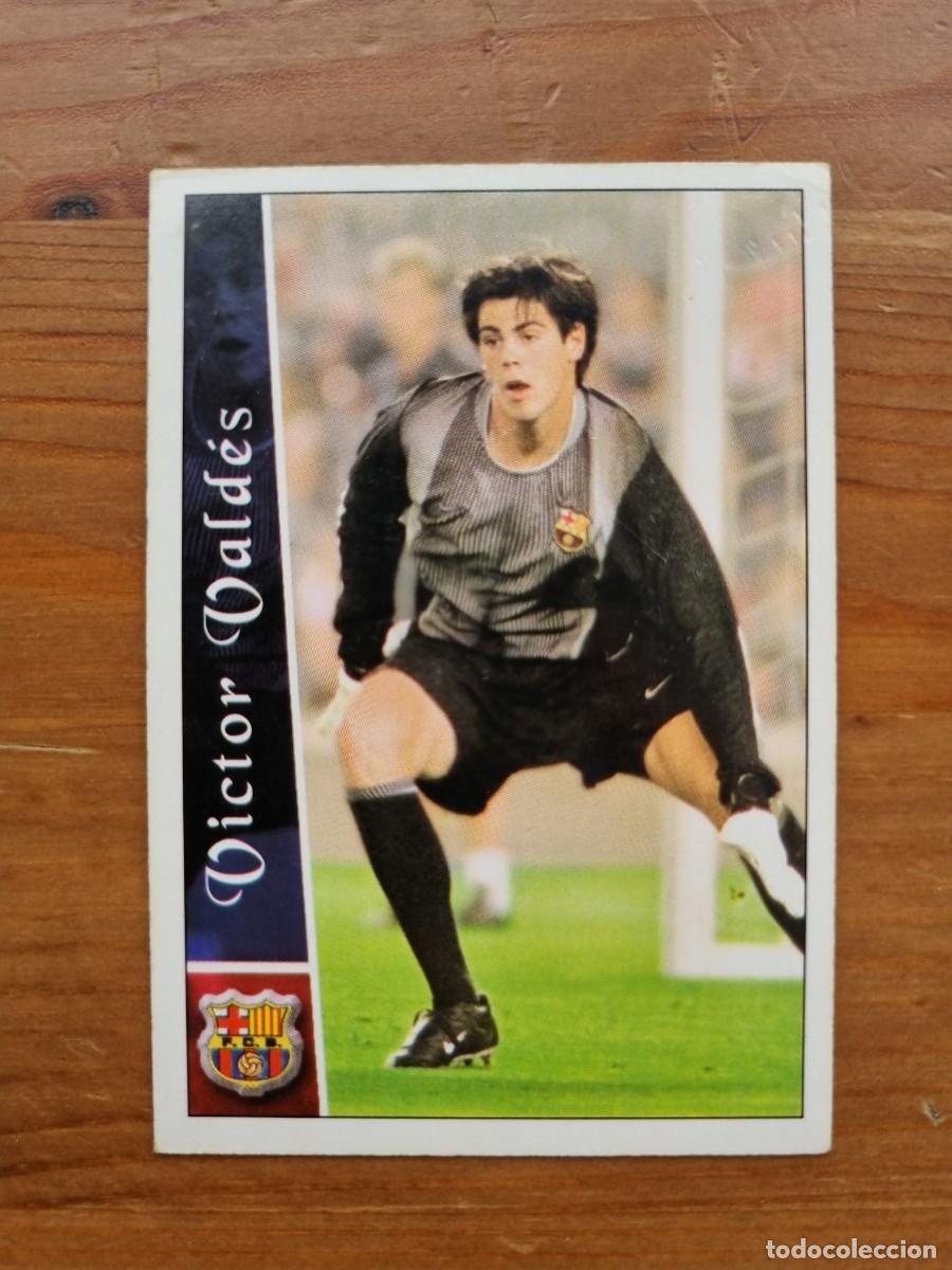 Cromos de f&uacute;tbol: 578+ V&Iacute;CTOR VALD&Eacute;S (FC Barcelona) &Uacute;LTIMA HORA. Las Fichas de la Liga 2002 2003 02 03 (Mundicromo)