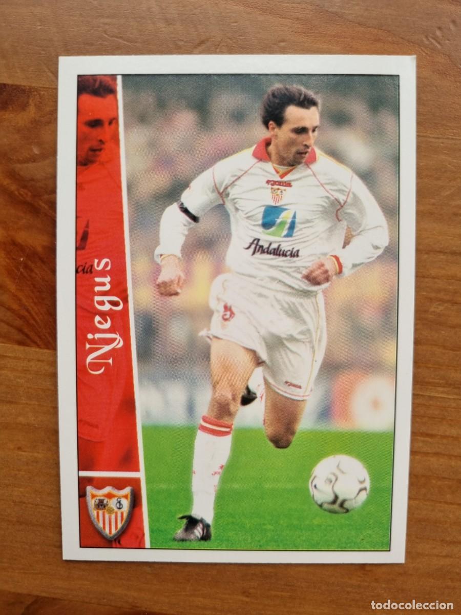 Cromos de f&uacute;tbol: 584+ NJEGUS (Sevilla FC) &Uacute;LTIMA HORA. Las Fichas de la Liga 2002 2003 02 03 (Mundicromo)