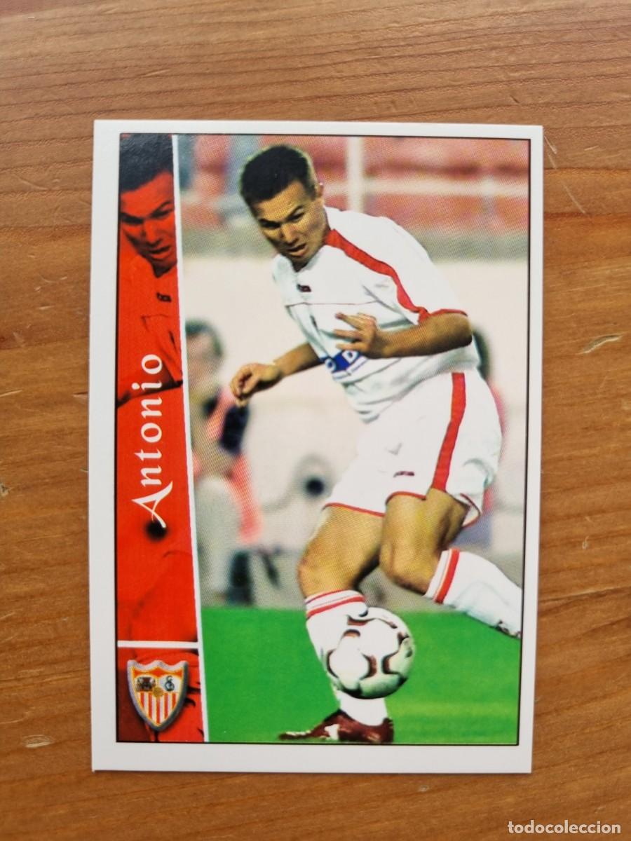Cromos de f&uacute;tbol: 585+ ANTONIO (Sevilla FC) &Uacute;LTIMA HORA. Las Fichas de la Liga 2002 2003 02 03 (Mundicromo)