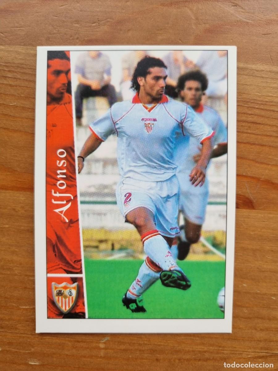 Cromos de f&uacute;tbol: 587+ ALFONSO (Sevilla FC) &Uacute;LTIMA HORA. Las Fichas de la Liga 2002 2003 02 03 (Mundicromo)