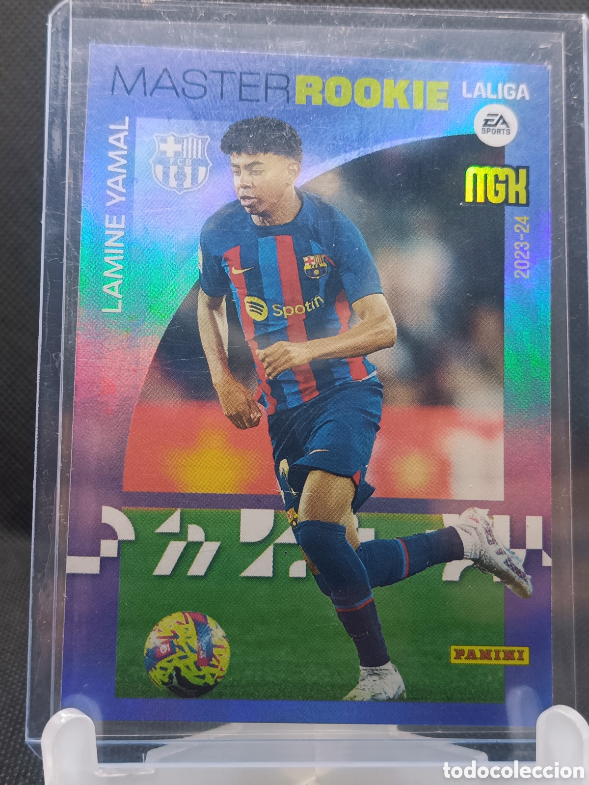Cromos de f&uacute;tbol: M&agrave;ster Rookie Lamine Yamal